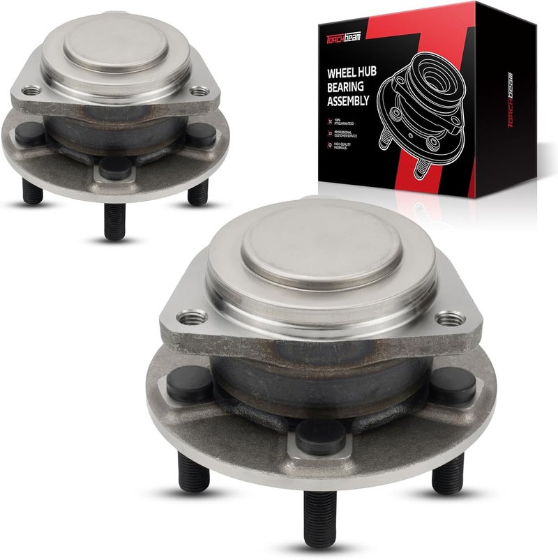 Torchbeam 513325 Front Wheel Bearing & Hub Assembly Replacement for 2012-2013 2015-2023 Dodge Charger, 2012-2023 Dodge Challenger, 2012-2023 Chrysler 300 2 PCS - Image 1
